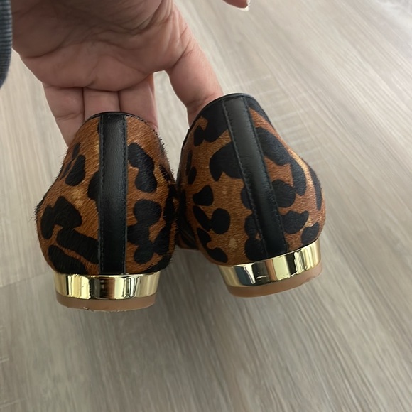 Cole Haan nike air flat hair Leopard print shoes size 7.5B - Picture 4 of 5